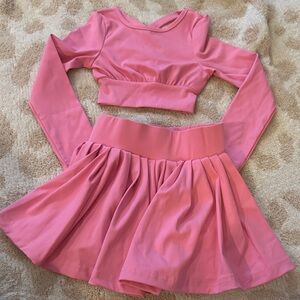 Pink Kids Dance Matching Set